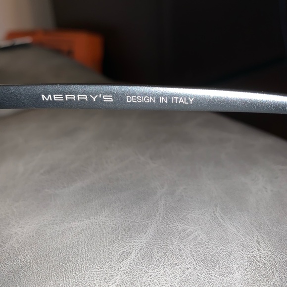 Merry’s Designer Black & Silver Sunglasses - Picture 3 of 6